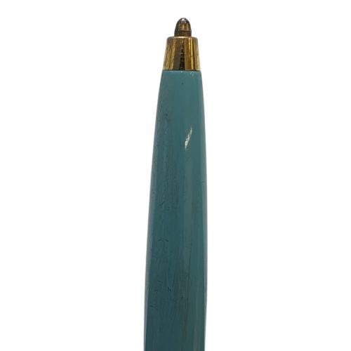 TIFFANY & Co. (ティファニー) リボンモチーフ ボールペン ターコイズ