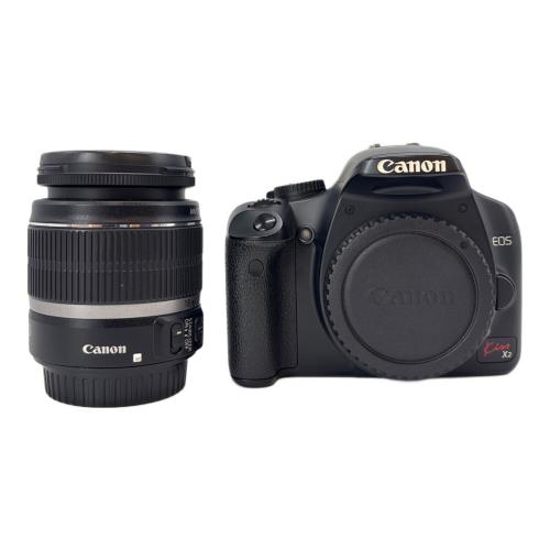 CANON (キヤノン) デジタル一眼レフカメラ DS126181 カバー破損有 EOS Kiss X2 レンズキット/収納ボックス付き