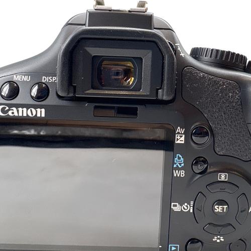 CANON (キヤノン) デジタル一眼レフカメラ DS126181 カバー破損有 EOS Kiss X2 レンズキット/収納ボックス付き