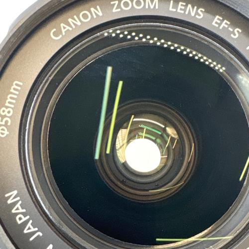 CANON (キヤノン) デジタル一眼レフカメラ DS126181 カバー破損有 EOS Kiss X2 レンズキット/収納ボックス付き