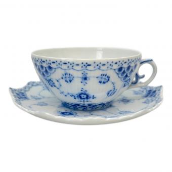 ROYAL COPENHAGEN (ロイヤル・コペンハーゲン) カップ&ソーサー ブルーフルーテッド・フルレース