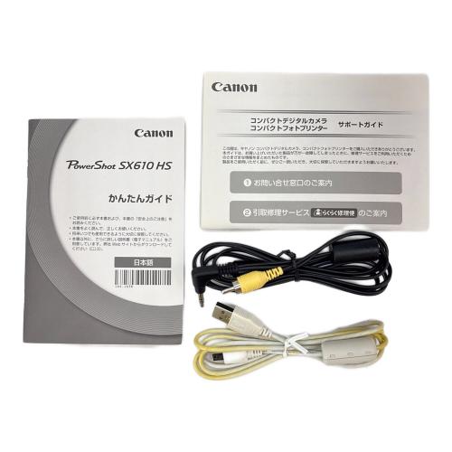 CANON (キヤノン) コンパクトデジタルカメラ（動作未確認） SX610 HS