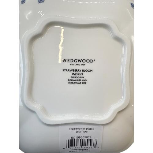 Wedgwood (ウェッジウッド) スモールプレート ■ ストロベリー ブルーム インディゴ