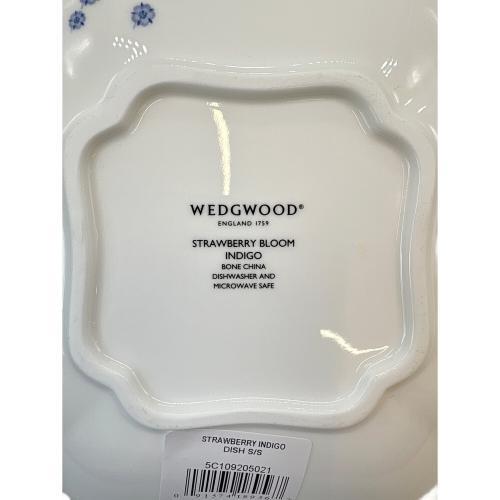Wedgwood (ウェッジウッド) スモールプレート ■ ストロベリー ブルーム インディゴ