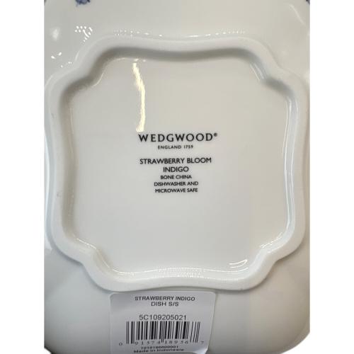 Wedgwood (ウェッジウッド) スモールプレート ■ ストロベリー ブルーム インディゴ