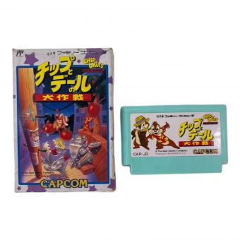 カプコン チップとデールの大作戦 ファミコン用ソフト