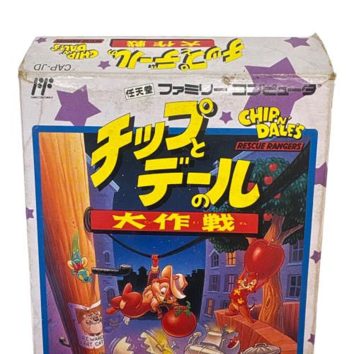 カプコン チップとデールの大作戦 ファミコン用ソフト