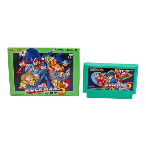 カプコン ロックマン5 ブルースの罠 ファミコン用ソフト
