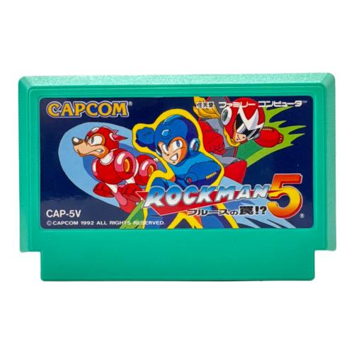 カプコン ロックマン5 ブルースの罠 ファミコン用ソフト
