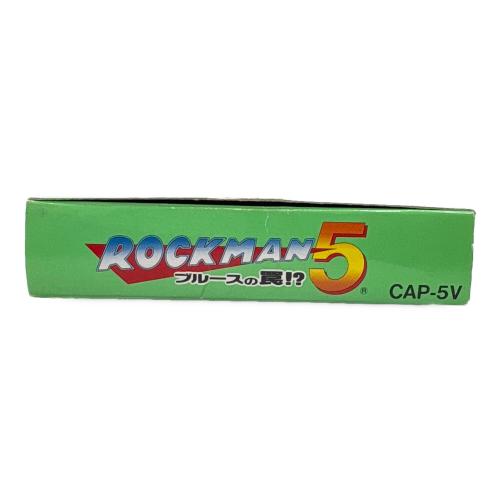 カプコン ロックマン5 ブルースの罠 ファミコン用ソフト｜トレファクONLINE