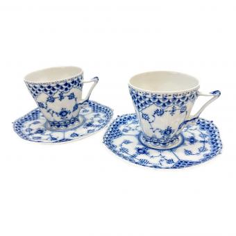 ROYAL COPENHAGEN (ロイヤル・コペンハーゲン) カップ&ソーサー ブルーフルーテッド・フルレース