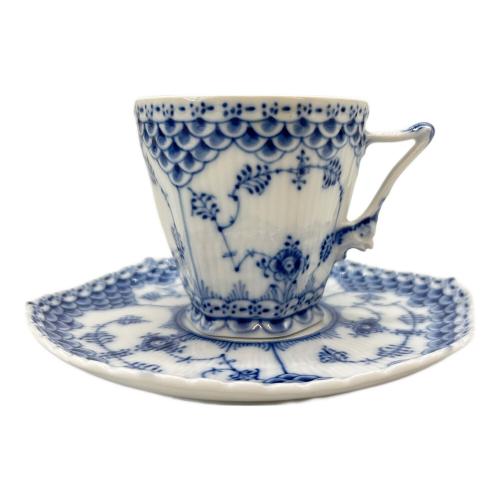 ROYAL COPENHAGEN (ロイヤル・コペンハーゲン) カップ&ソーサー ブルーフルーテッド・フルレース
