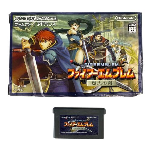 Nintendo (ニンテンドー) ファイアーエムブレム 烈火の剣 ゲームボーイアドバンス用ソフト CERO A (全年齢対象)