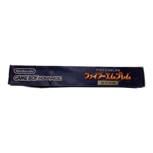 Nintendo (ニンテンドー) ファイアーエムブレム 烈火の剣 ゲームボーイアドバンス用ソフト CERO A (全年齢対象)