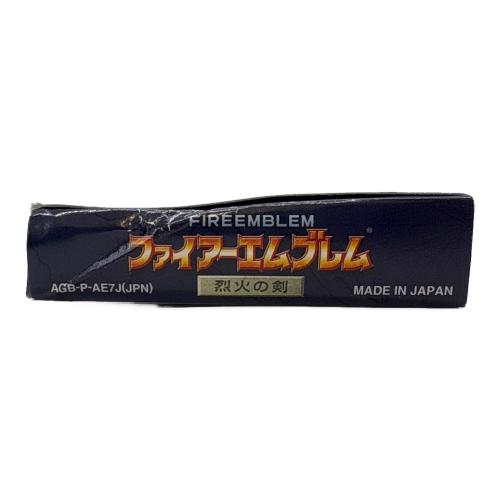 Nintendo (ニンテンドー) ファイアーエムブレム 烈火の剣 ゲームボーイアドバンス用ソフト CERO A (全年齢対象)
