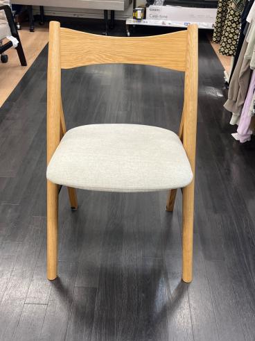 UNICO (ウニコ) ダイニングチェアー TOVE chair ブラウン×ライトグレー