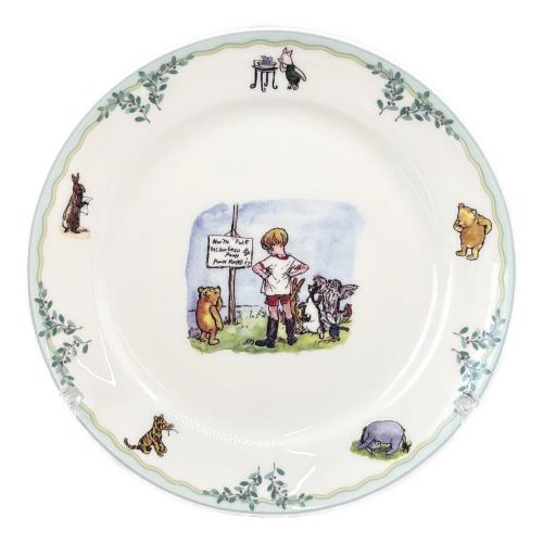 Noritake (ノリタケ) プレート クラシックプー 19.5cm 2枚キズ有 Winnie the Pooh