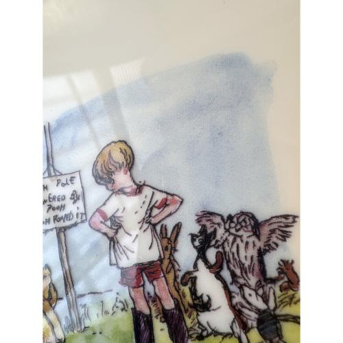 Noritake (ノリタケ) プレート クラシックプー 19.5cm 2枚キズ有 Winnie the Pooh