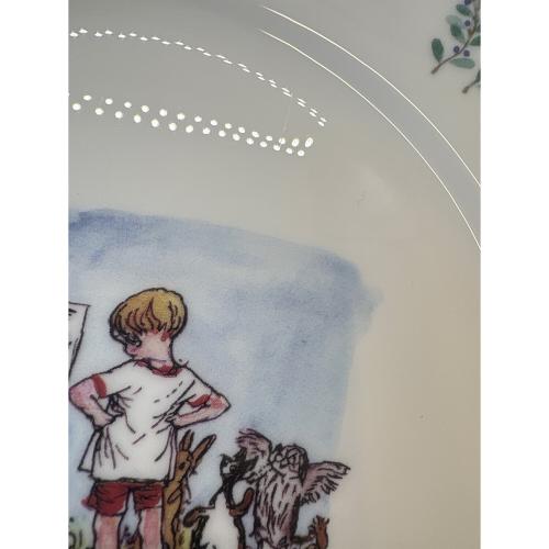 Noritake (ノリタケ) プレート クラシックプー 19.5cm 2枚キズ有 Winnie the Pooh