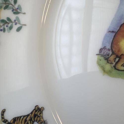 Noritake (ノリタケ) プレート クラシックプー 19.5cm 2枚キズ有 Winnie the Pooh