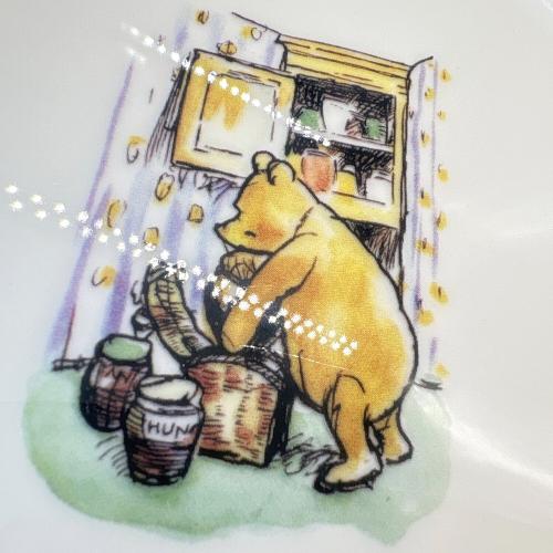 Noritake (ノリタケ) プレート クラシックプー 19.5cm 2枚キズ有 Winnie the Pooh