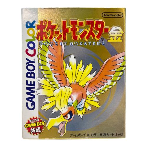 任天堂 (ニンテンドウ) ポケットモンスター 金 ゲームボーイ用ソフト -