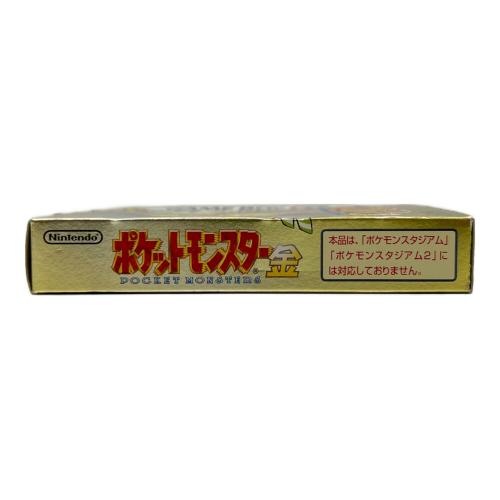 任天堂 (ニンテンドウ) ポケットモンスター 金 ゲームボーイ用ソフト -