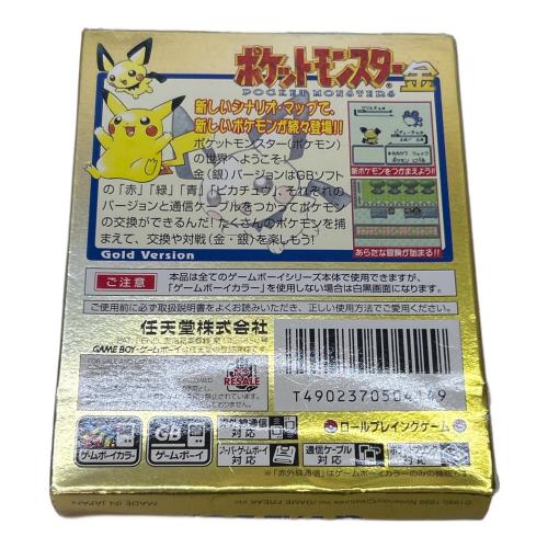 任天堂 (ニンテンドウ) ポケットモンスター 金 ゲームボーイ用ソフト -