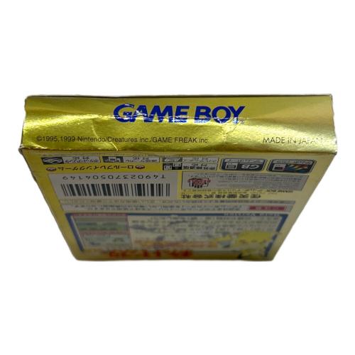 任天堂 (ニンテンドウ) ポケットモンスター 金 ゲームボーイ用ソフト -