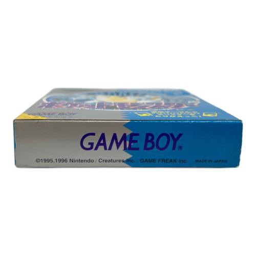 ポケットモンスター 青 ゲームボーイ用ソフト -
