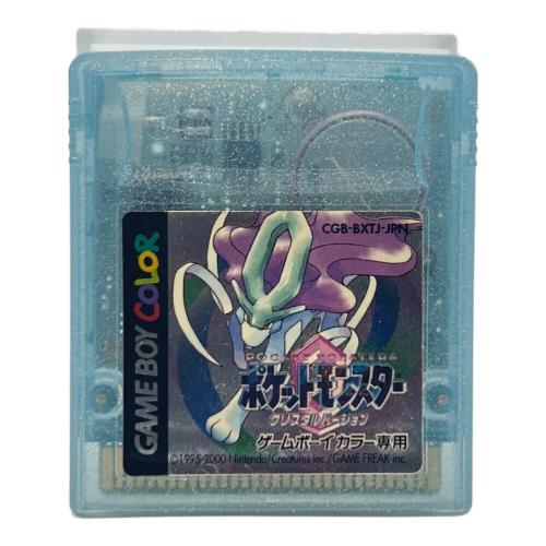 ポケットモンスター クリスタルバージョン ゲームボーイカラー用ソフト -