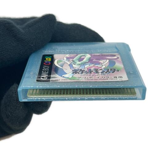 ポケットモンスター クリスタルバージョン ゲームボーイカラー用ソフト -