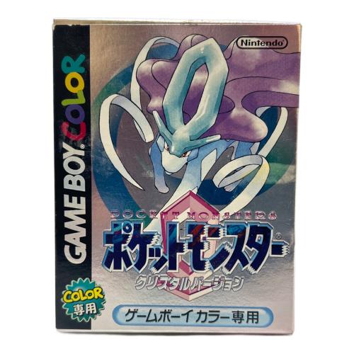 ポケットモンスター クリスタルバージョン ゲームボーイカラー用ソフト -
