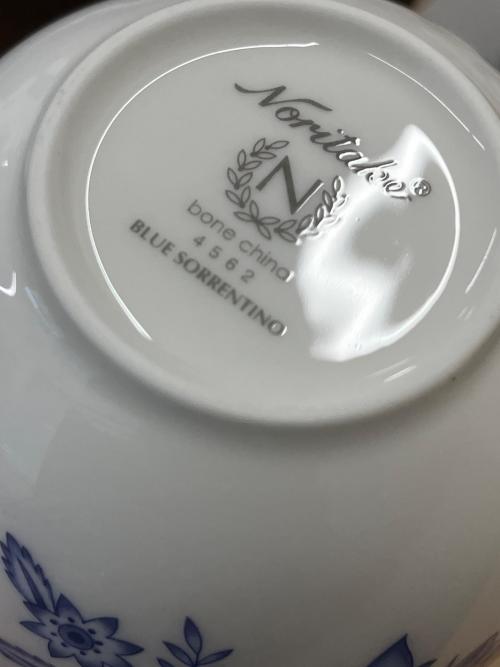 Noritake (ノリタケ) カップ&ソーサー ブルーソレンティーノ