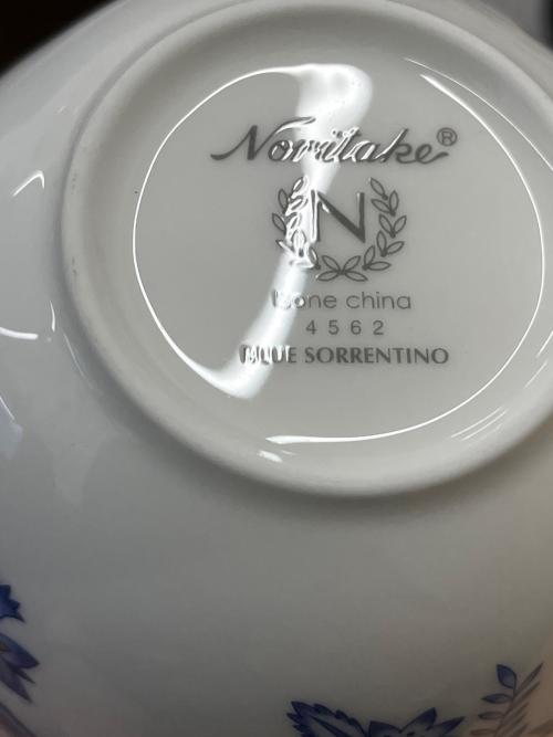 Noritake (ノリタケ) カップ&ソーサー ブルーソレンティーノ