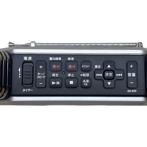 JVC (ジェイブイシー) ポータブルデジタルレコーダー RD-R20 2015年製