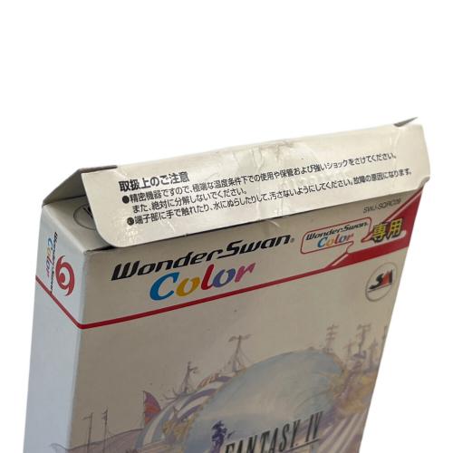 スクウェア ファイナルファンタジー IV（カラー専用） ワンダースワン用ソフト