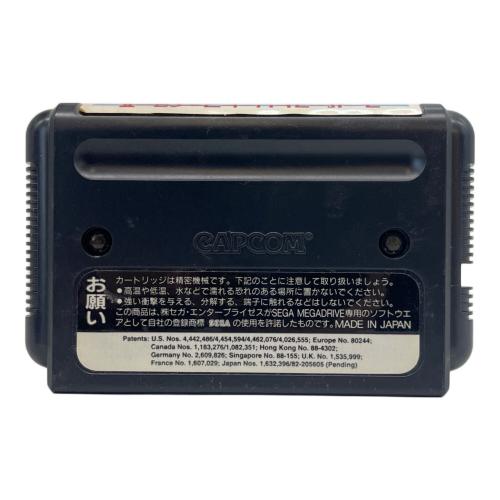 スーパーストリートファイター2 メガドライブ用ソフト
