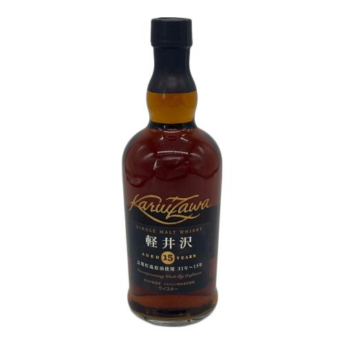メルシャン 軽井沢 ジャパニーズウィスキー 15年 長期貯蔵原酒使用 31年～15年  700ml