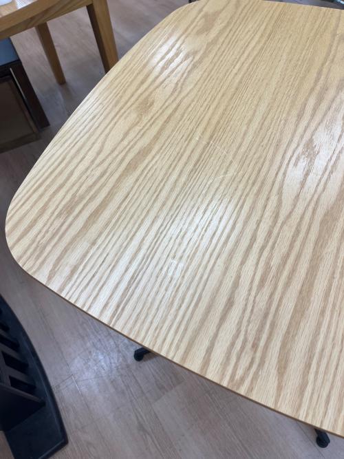 不二貿易 (フジボウエキ) カフェテーブル JC-7575 ナチュラル