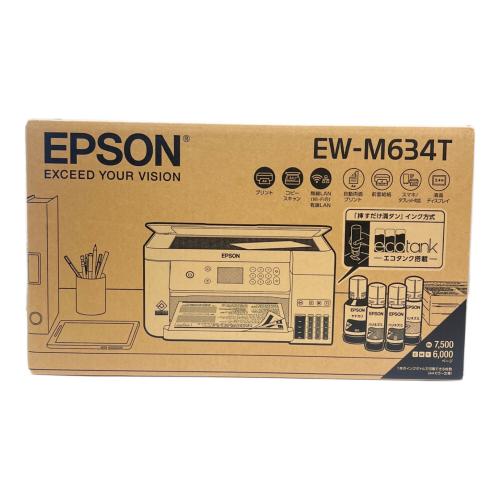 EPSON (エプソン) インクジェットプリンタ EW-M634T