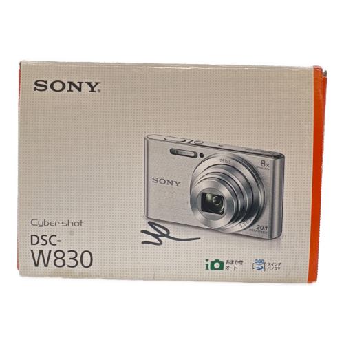 SONY (ソニー) コンパクトデジタルカメラ DSC-W830