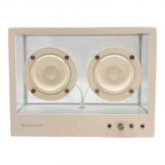 TRANSPARENT (トランスペアレント) スピーカー SMALL TRANSPARENT SPEAKER 205