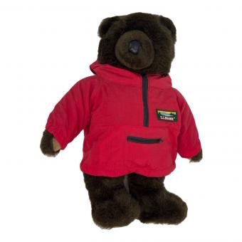 L.L.Bean (エルエルビーン) ビーンベア アノラックパーカー(赤)