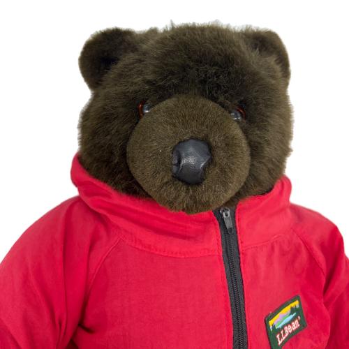 L.L.Bean (エルエルビーン) ビーンベア アノラックパーカー(赤)