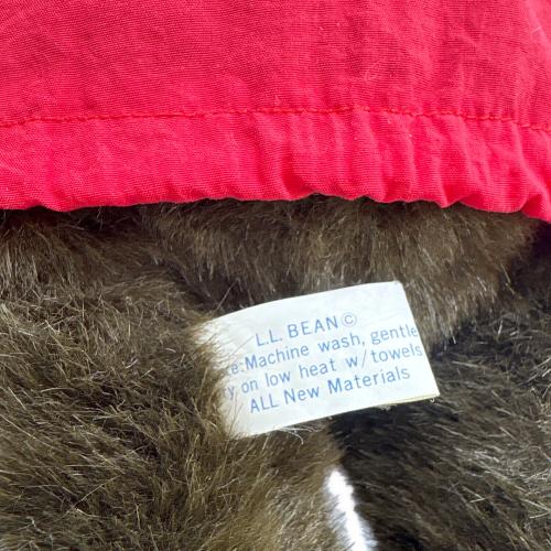 L.L.Bean (エルエルビーン) ビーンベア アノラックパーカー(赤)