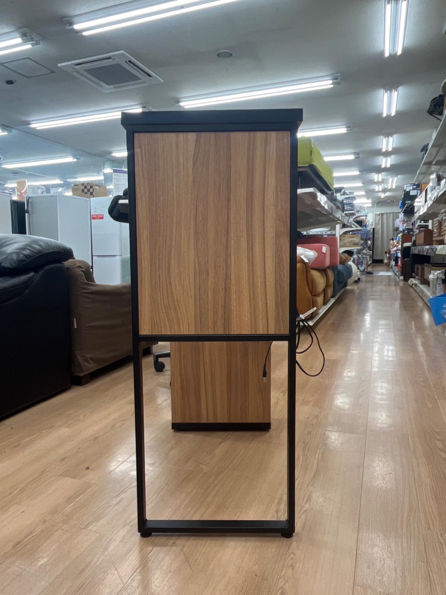 TOPPAN家具　カウンターデスク YAMAZEN (ヤマゼン) スタンディングカウンターデスク ブラウン Noppia