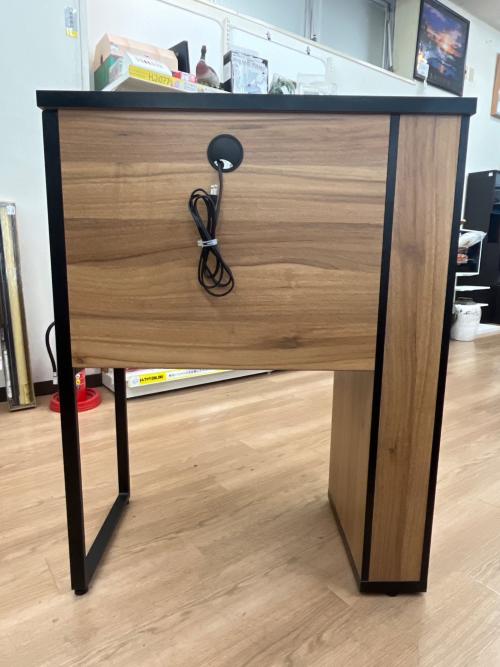 TOPPAN家具　カウンターデスク YAMAZEN (ヤマゼン) スタンディングカウンターデスク ブラウン Noppia