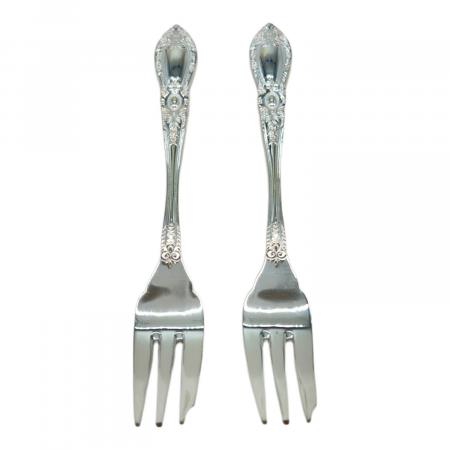 田中貴金属ジュエリー シルバーフォーク2本セット 田中貴金属 (タナカキキンゾク) フォーク SILVER925 2本セット 32g