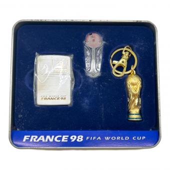 ZIPPO (ジッポ) オイルライター 1998年 フランスワールドカップ キーホルダーセット